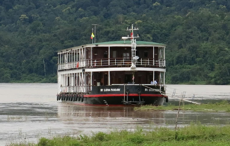 River Cruise itinerary for RV Katha Pandaw